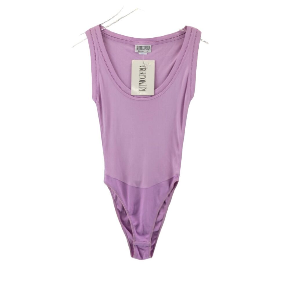 Ritmo Di Perla Bodysuit Sleeveless Pink‎ Viscose IT Size 40 Small NWT